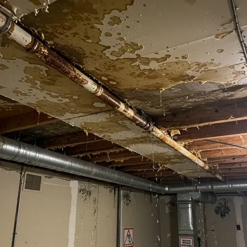 Ceiling Water Damage Repair in Mulberry, IN